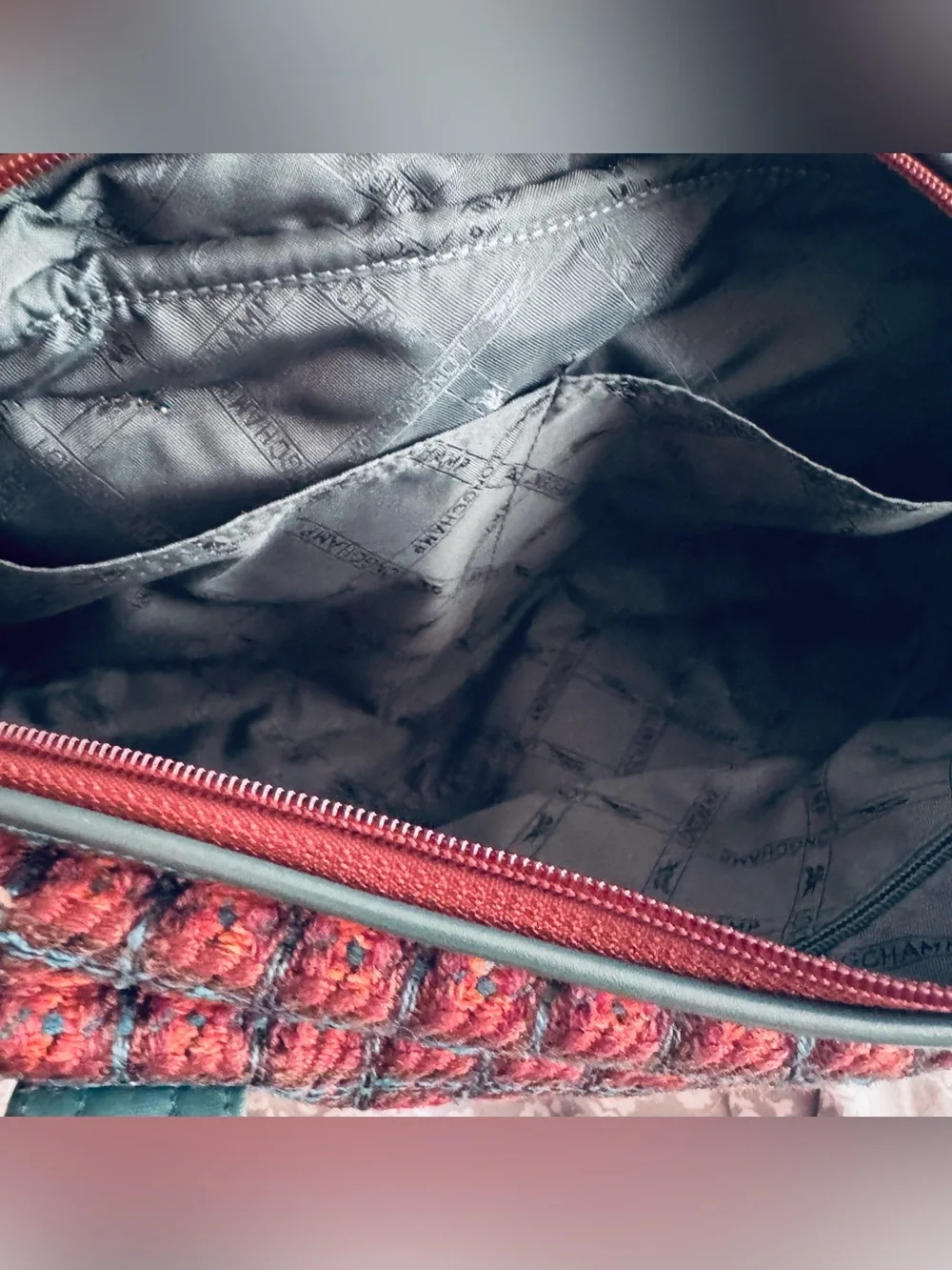 LONGCHAMP Vintage Bag. Never worn. No tags. Perfect Condition. 7 1/2 H x 12 wide